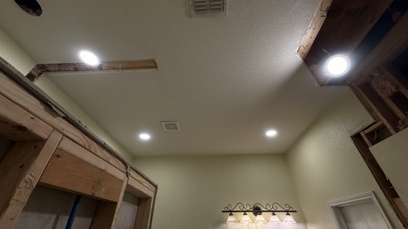 Recessed can lighting — Plano, TX